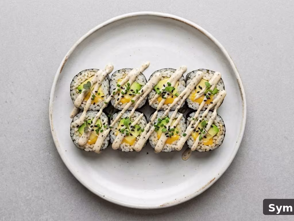 Maki Roll mit Avocado