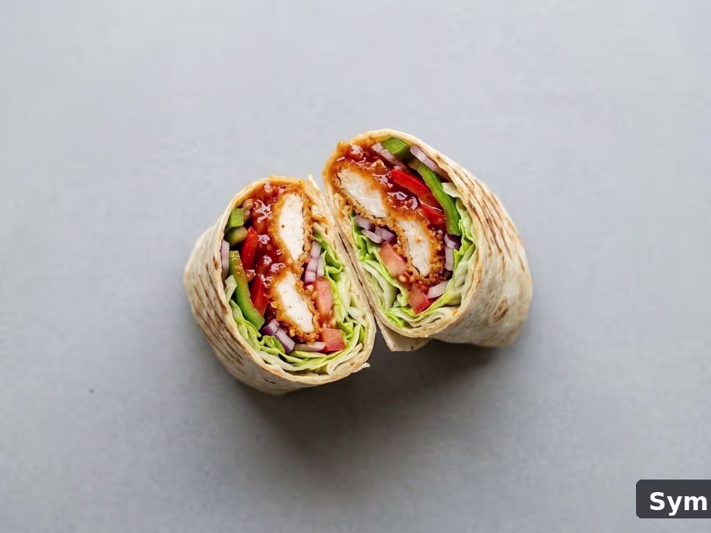 Crispy Chicken Wrap