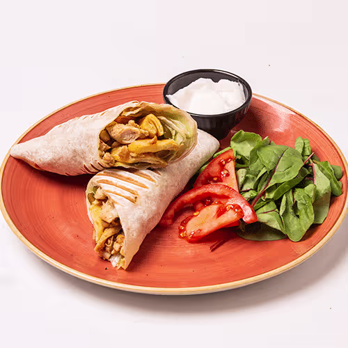 Shawarma Dajaj Wrap vom Huhn