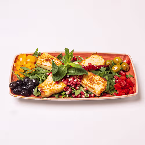 Halloumi Salat (vegetarisch)