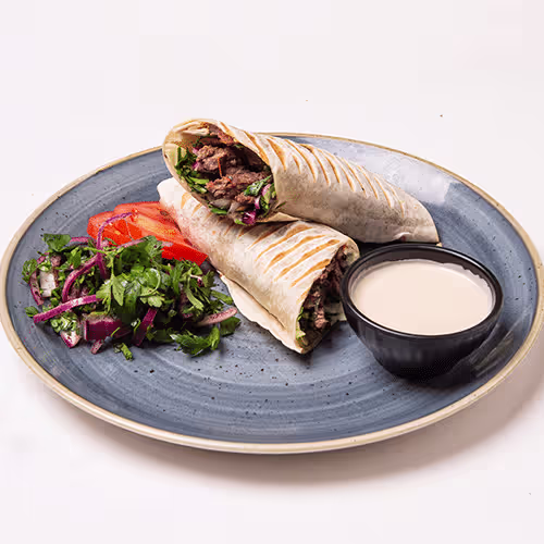 Shawarma Lahme Wrap vom Rind