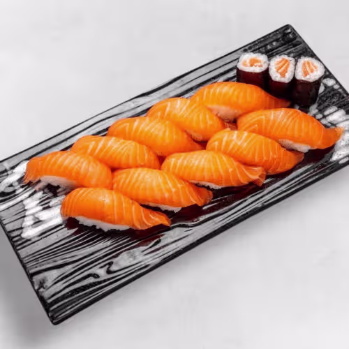 Lachs Sushi Set Groß