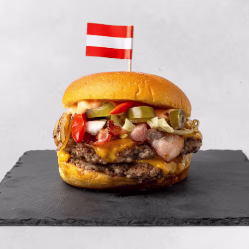 Spicy Inferno Burger (scharf)