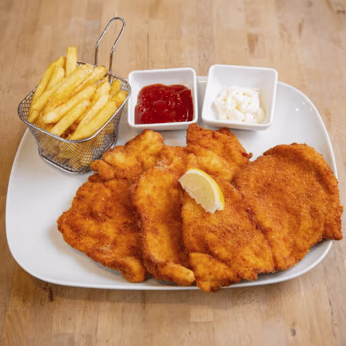 XL Schnitzel Teller