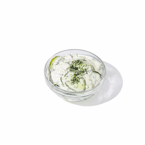 Gurken-Rahm-Salat