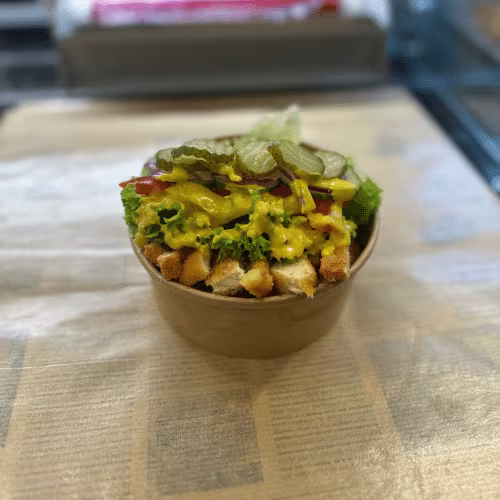 Hühnerschnitzel Bowl