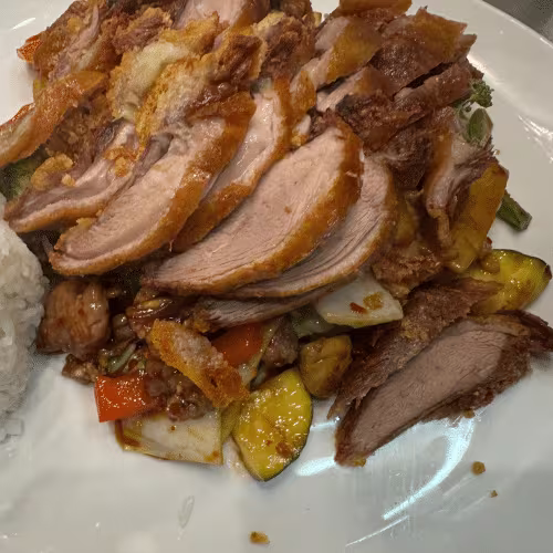 Ente mit Acht Schätze (scharf)
