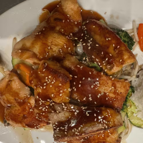 Gegrillter Lachs