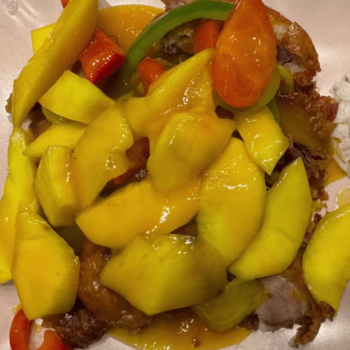 Ente mit Mangosauce