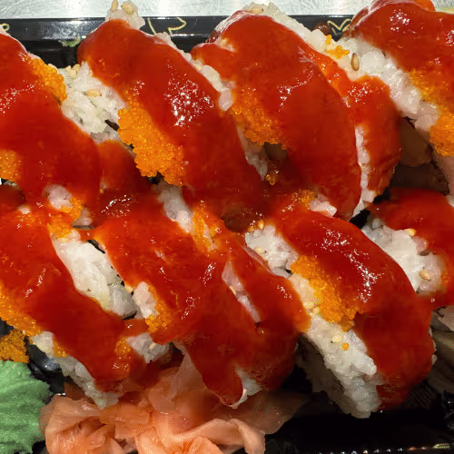Spicy Salmon Roll (8 Stück)