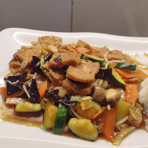 Tofu mit Gemüse