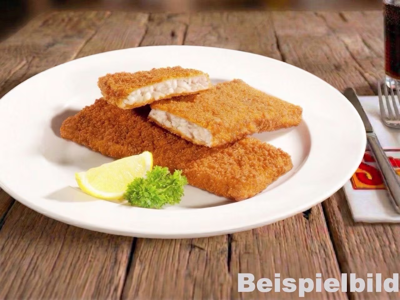 Gebackener Fisch 2 Stk.