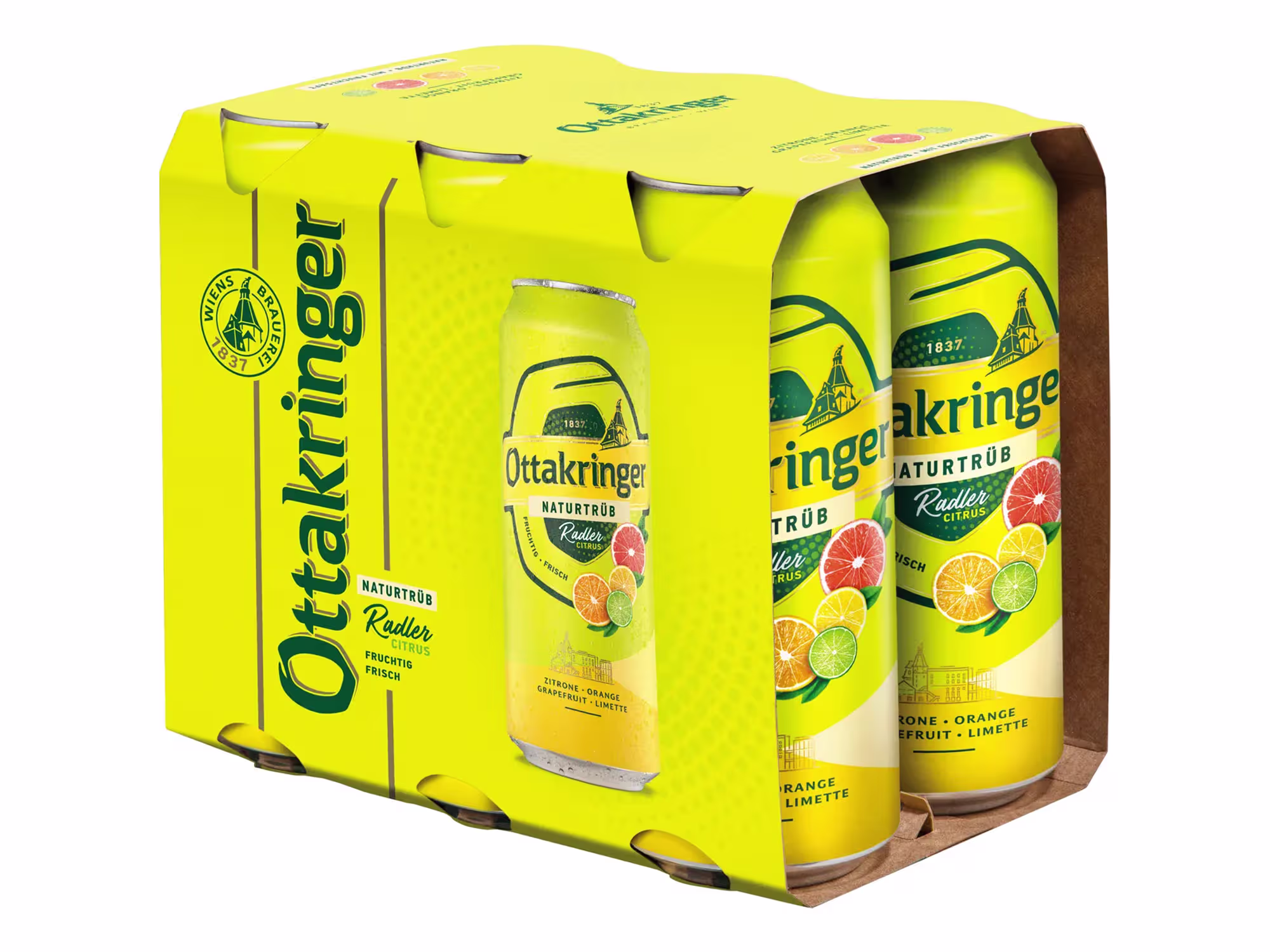 6-er Pack Citrus Radler 0,5l Dosen