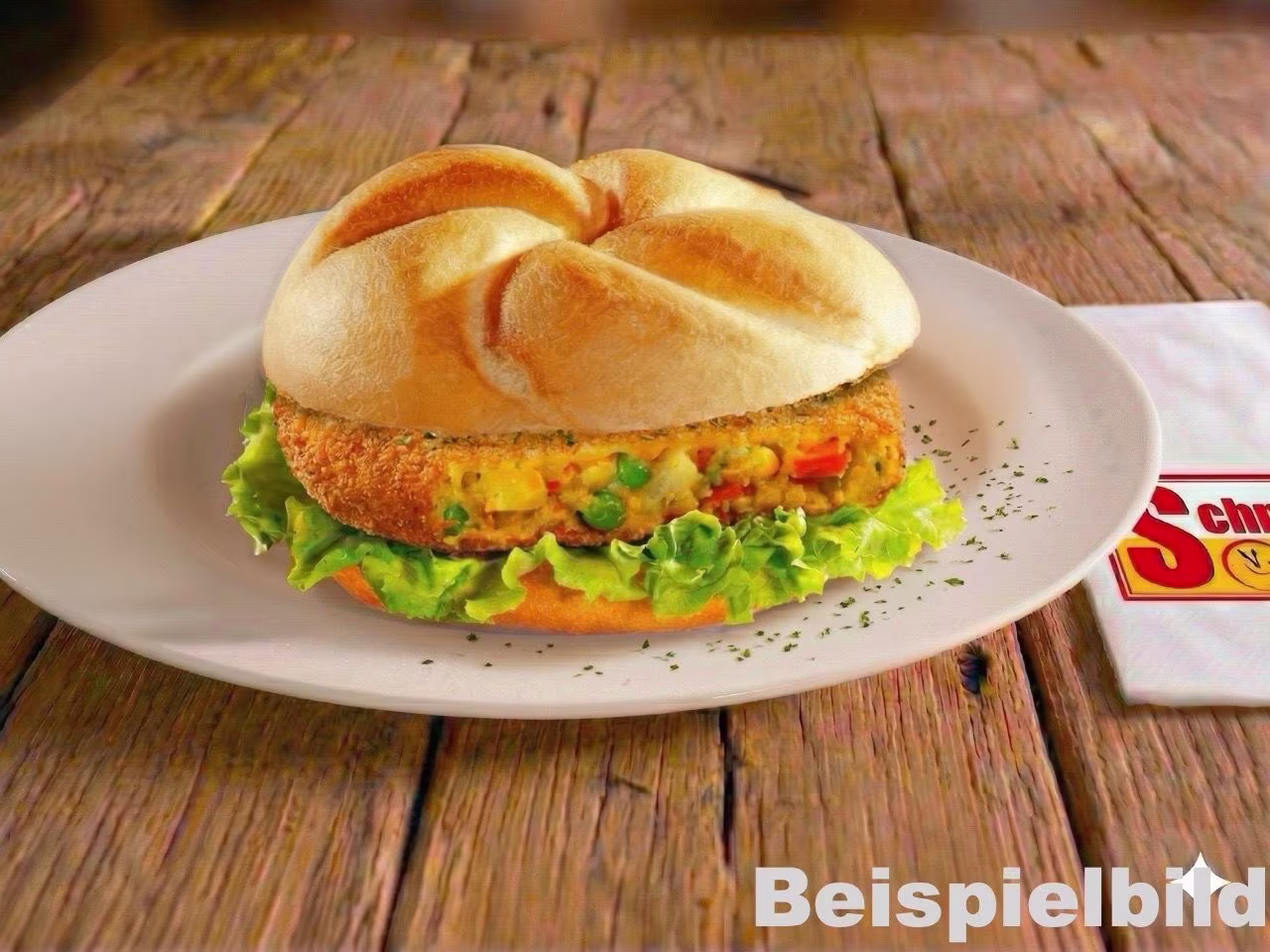 Gemüselaibchen-Semmel