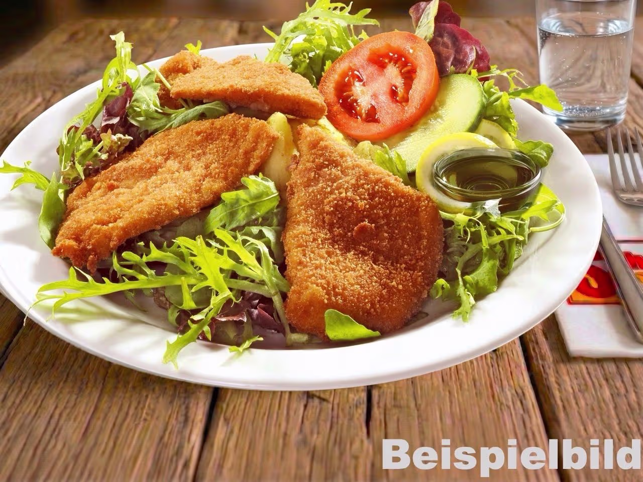 Steirischer Backhendlsalat
