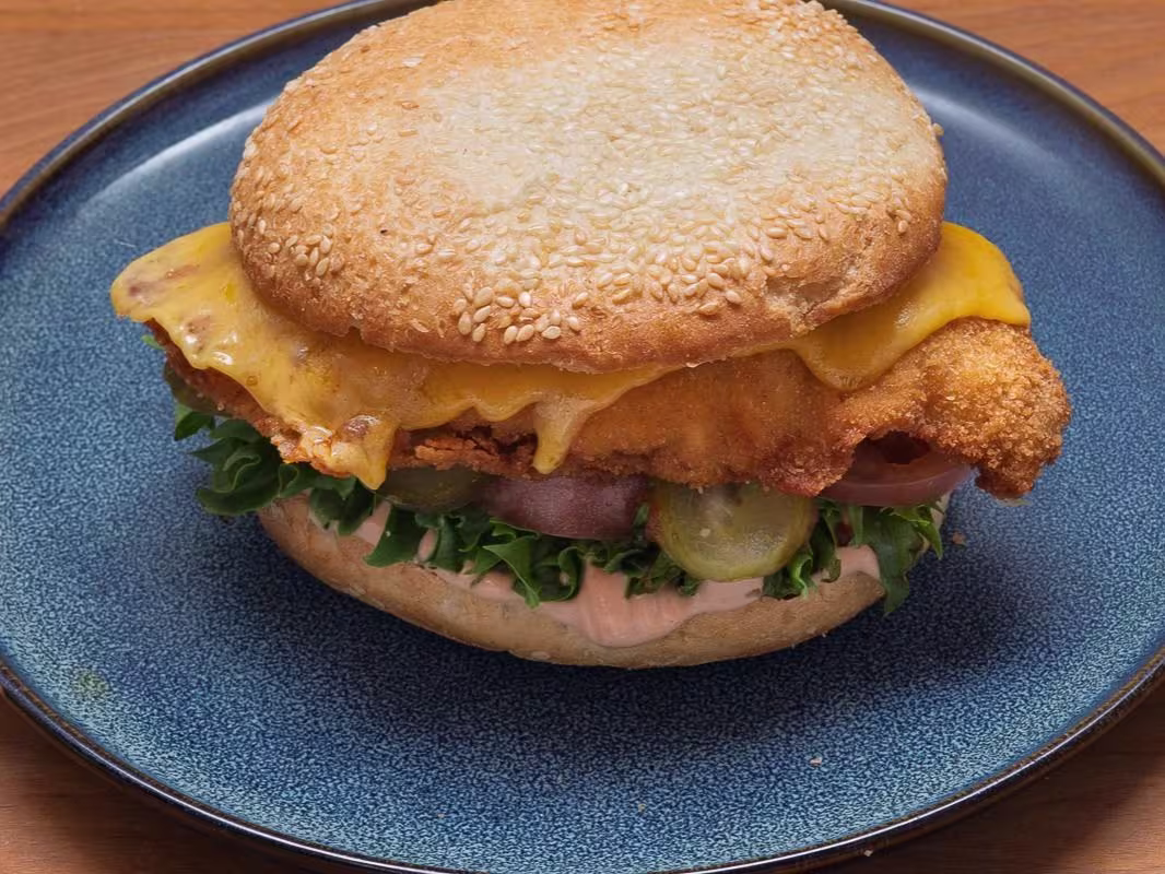 Chicken cheese Burger