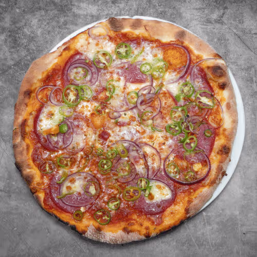 Pizza Diavolo (scharf)