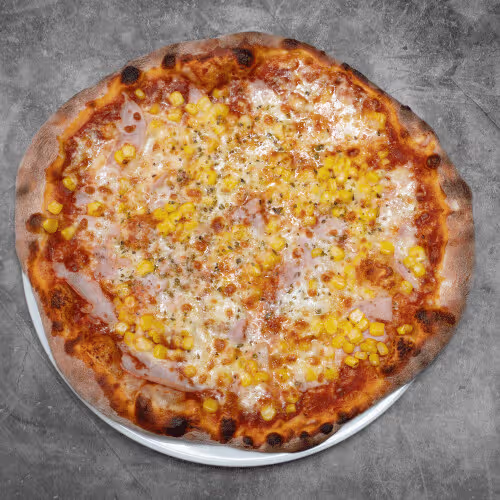 Pizza Schinken Mais