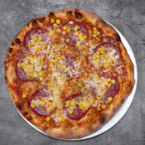 Pizza Salami Mais
