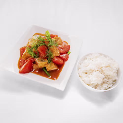 Tofu xả ớt