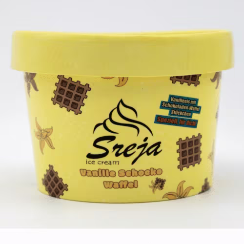 Sreja Ice Vanille Kakao Waffel 120ml