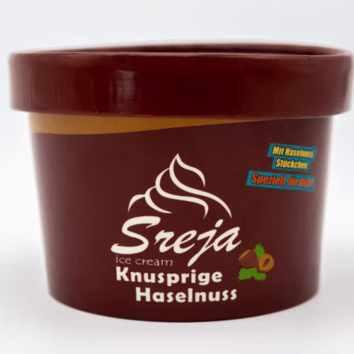 Sreja Ice Knusprige Kakao Haselnuss 400ml
