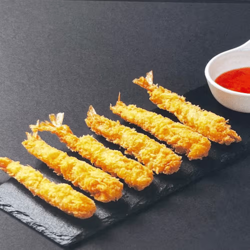 Tempura Salat (6 Stück)