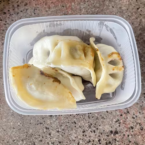 Gyoza Schweinefleisch mit Chinakohl (5 Stück)