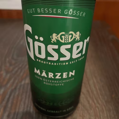 Gösser 0,5l inklusive Pfand 0.25 Euro