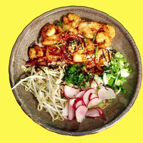 Spicy Garnelen Bowl