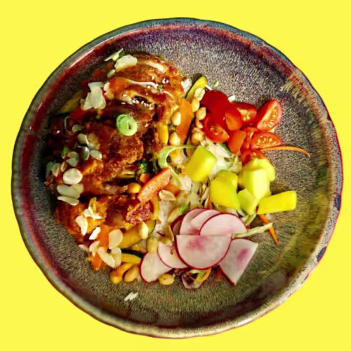 Ente Mango-Curry Bowl