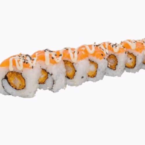 Sake Ebi Tempura Roll (8 Stück)