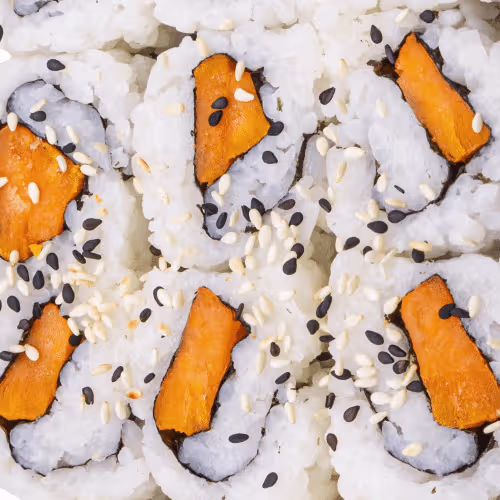 Süßkartoffel Maki (6 Stück)