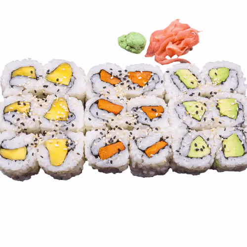 Veggie Mono Maki (18 Stück)