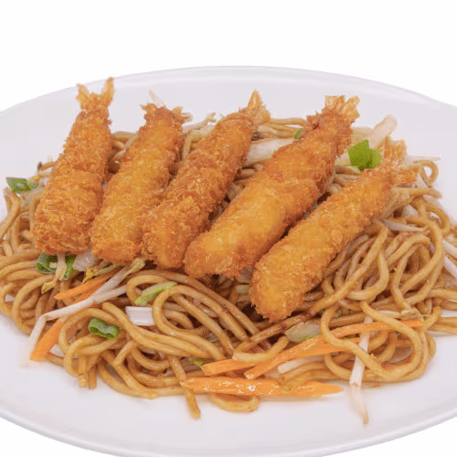 Tempura Garnelen mit Reis Box