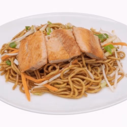 Lachs mit Nudeln Box