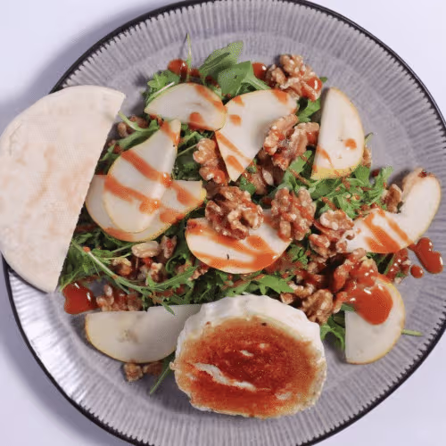 Gebratener Ziegenkäse Salat