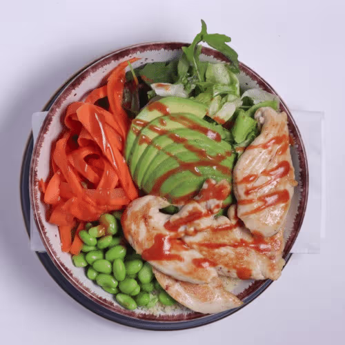 Purzls Bowl mit Hühnerbrust