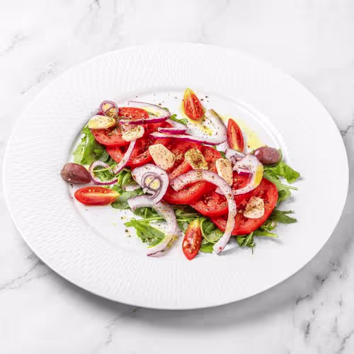 INSALATA DI POMODORI CON CIPOLLA