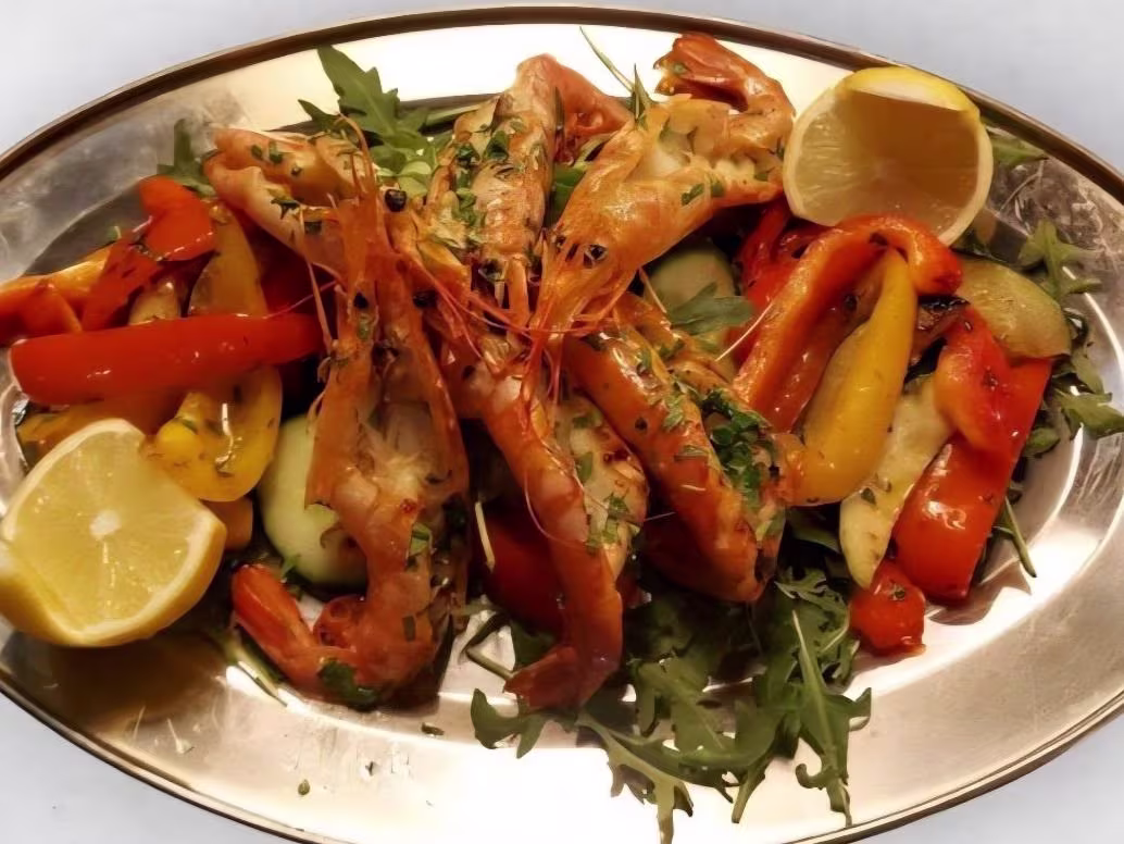 Scampi alla Griglia