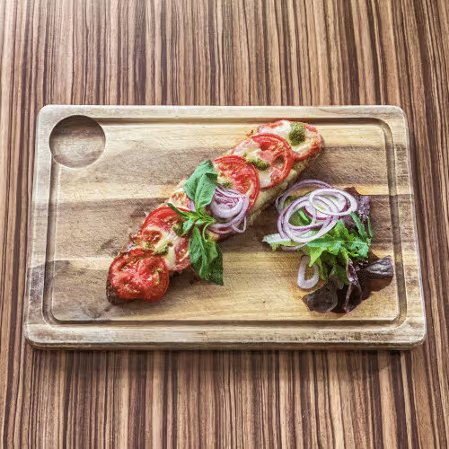 Tomaten-Mozzarella Brot