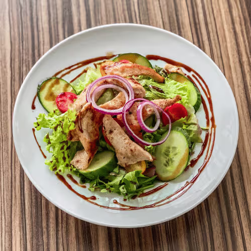 Hühnerstreifensalat