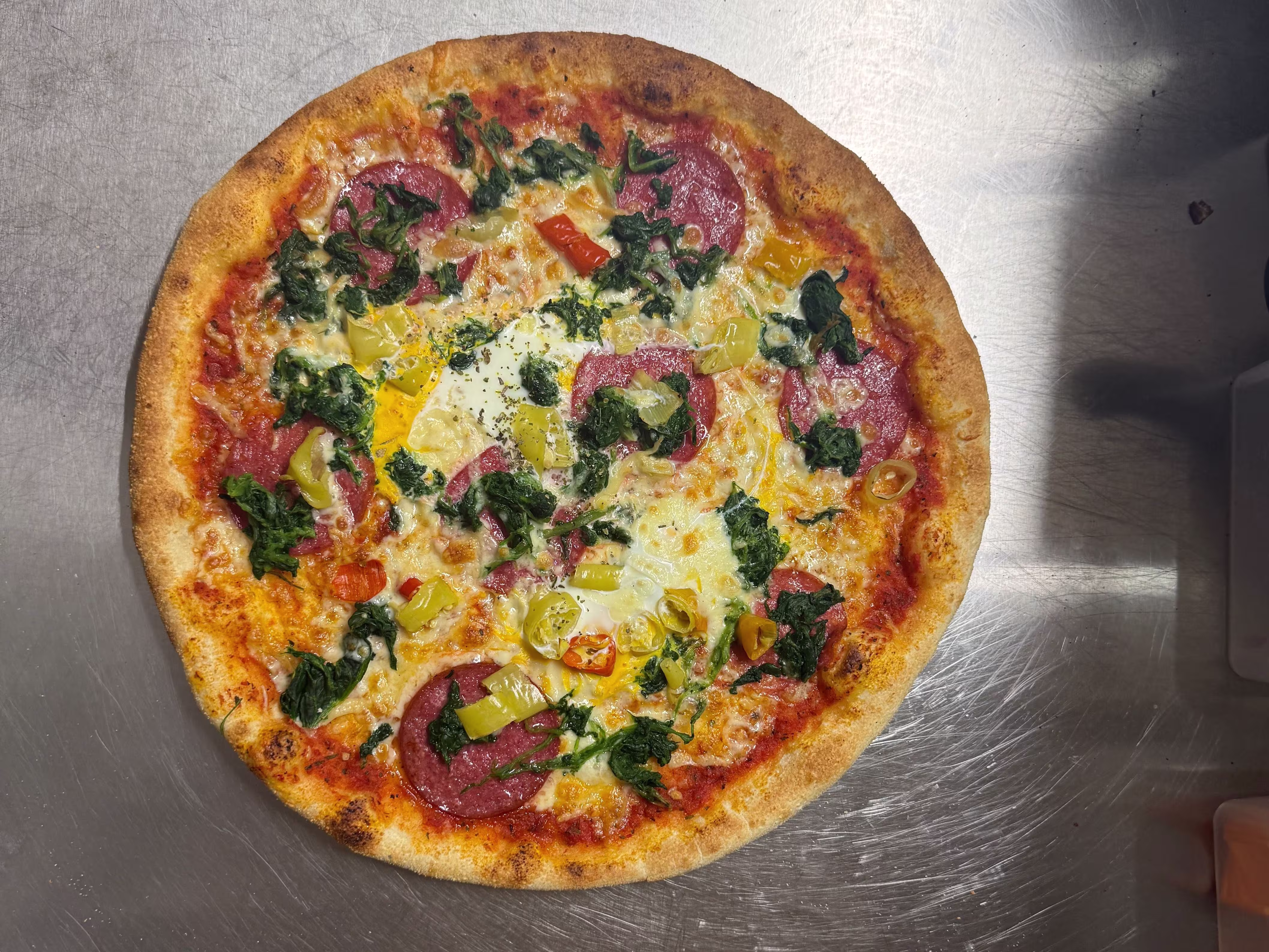 Pizza Fiorentina, Ø 33cm