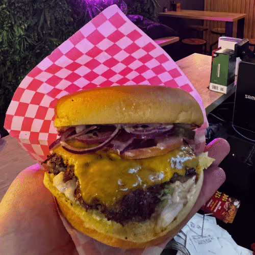 2 Guys smashed for you Burger