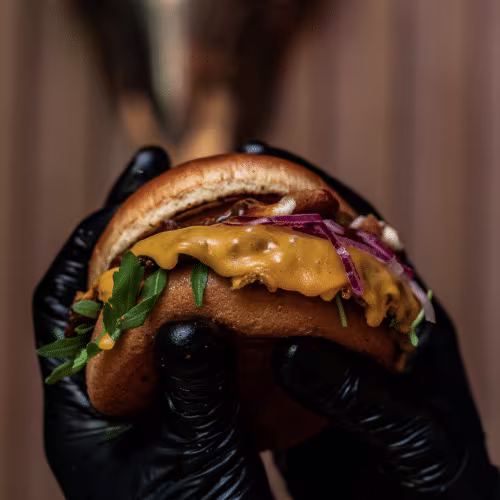 The Original Crispy Mozzarella Burger