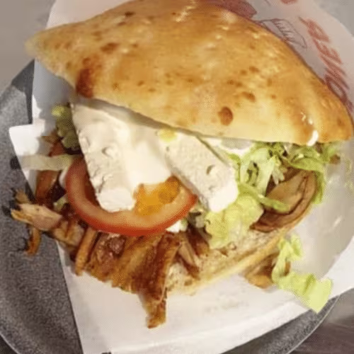 Kebap mit Käse