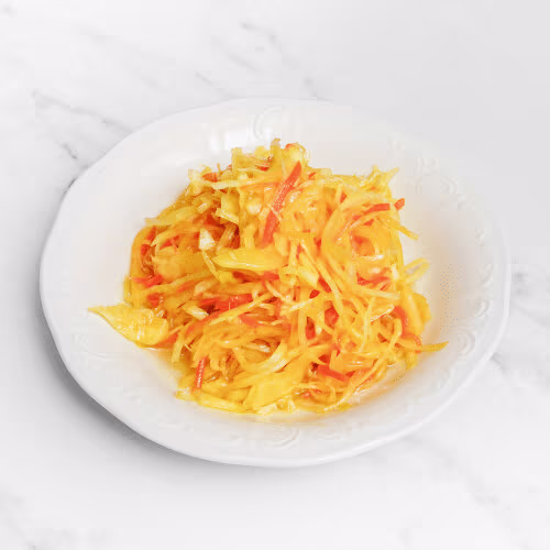 Pikanter Krautsalat (scharf)