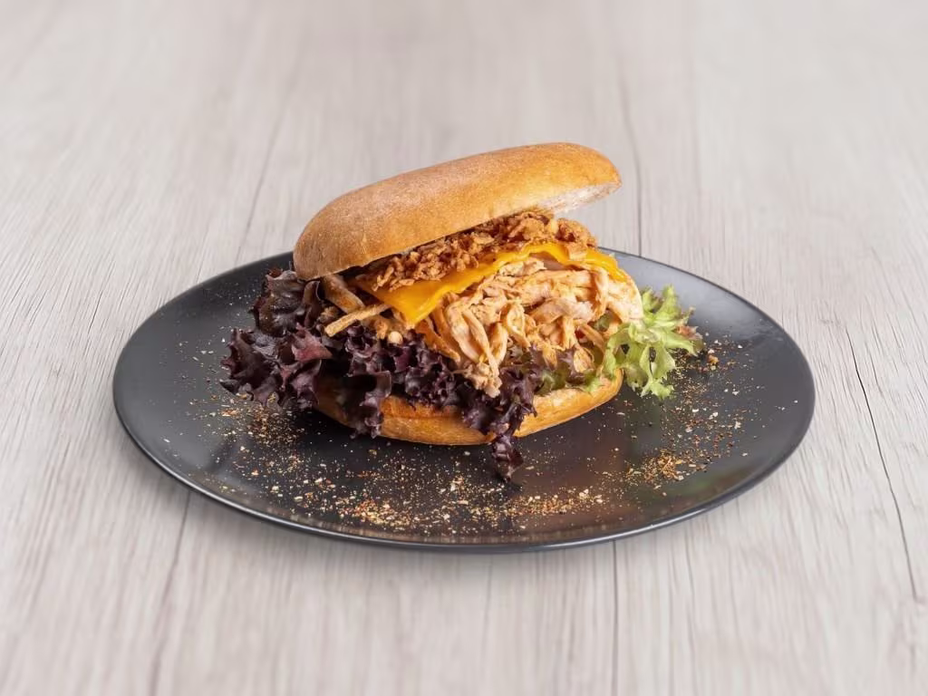 Pulled Turkey Burger