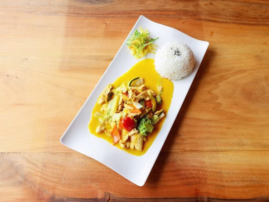 M6. Mango-Huhn
