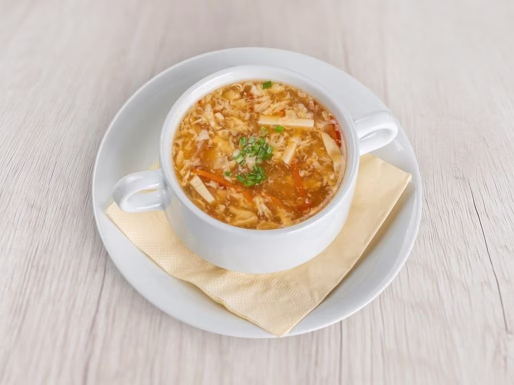 Sauer-scharfe Suppe